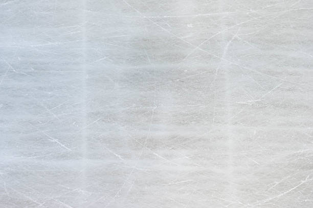 istock Background texture of ice skating rink with scratches 506597256