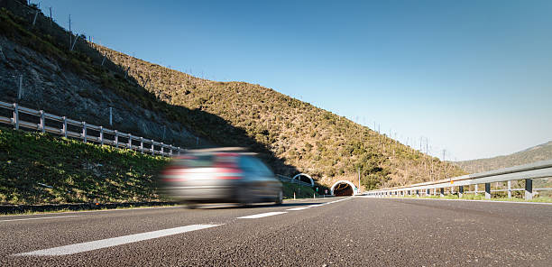 istock Car driving on the highway 506598666