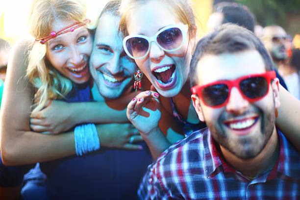 istock Young people having fun at concert. 506599961