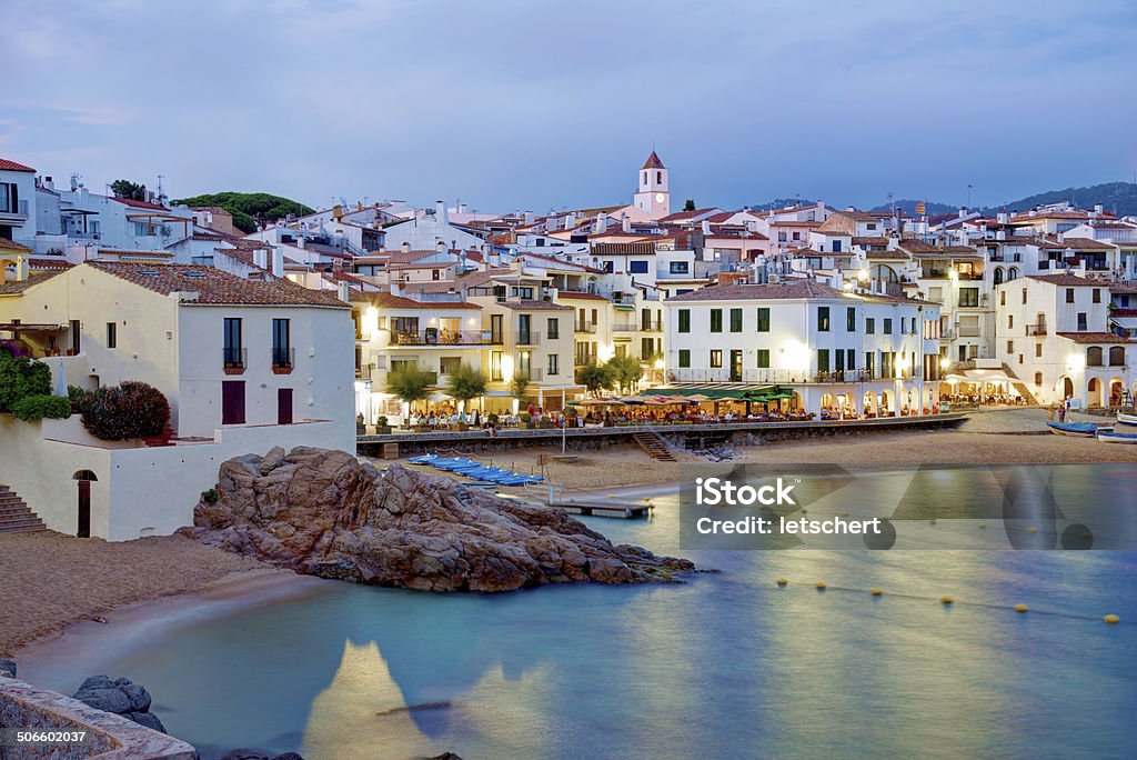 Calella de Palafrugell Calella de Palafrugell at early evening, Costa brava, Catalonia, Spain Gerona Province Stock Photo