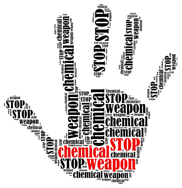 istock Word cloud illustration in shape of hand print showing protest. 506602073