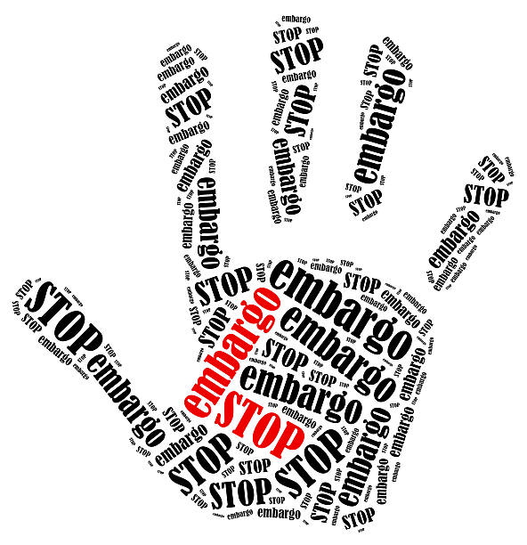 istock Word cloud illustration in shape of hand print showing protest. 506602091