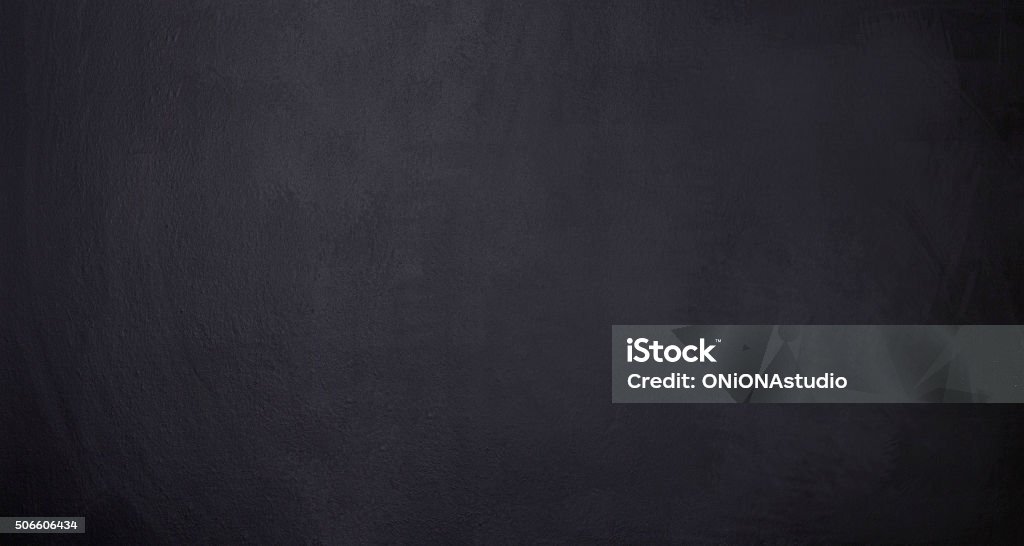 Blackboard background Black blank chalkboard background photo high resolution Chalkboard - Visual Aid Stock Photo
