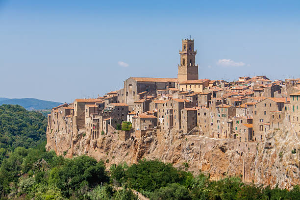 istock Pitigliano stands on a Tufa rock cliff 506606692
