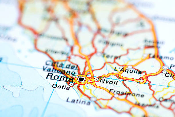 istock Map of Rome, Italy 506610886