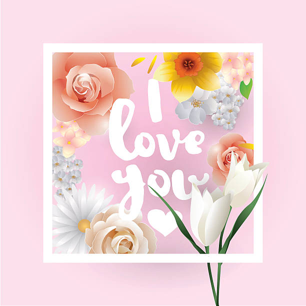 istock I love You inscription. Vector greeting card, invitation or poster 506612016