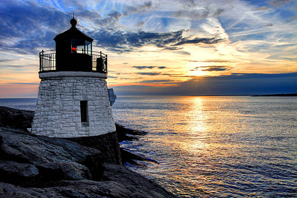istock Castle Hill Lighthouse in Newport, Rhode Island 506612398