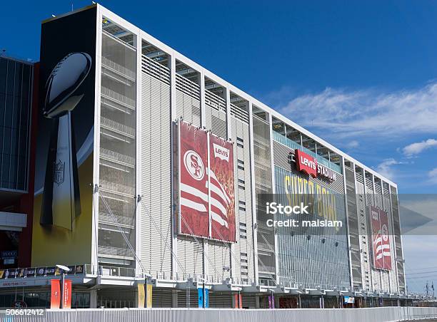 Levis Stadium Is The Home Of The 50th Super Bowl Stock Photo - Download  Image Now - San Francisco 49ers, Stadium, California - iStock