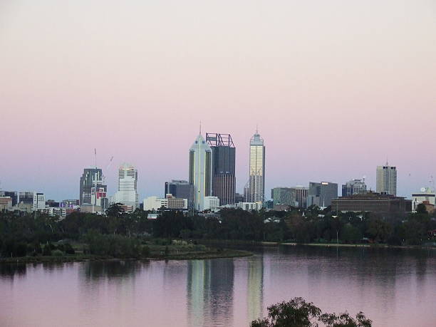 istock Perth city by the Swan River 506615428
