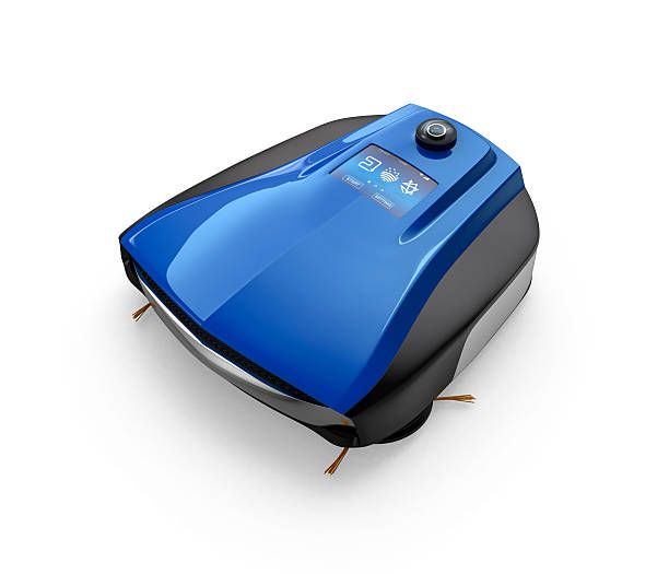 istock Wireless robotic vacuum cleaner isolated on white background 506616980