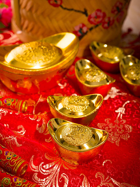 istock gong xi fa cai , traditional chinese new year items 506618254