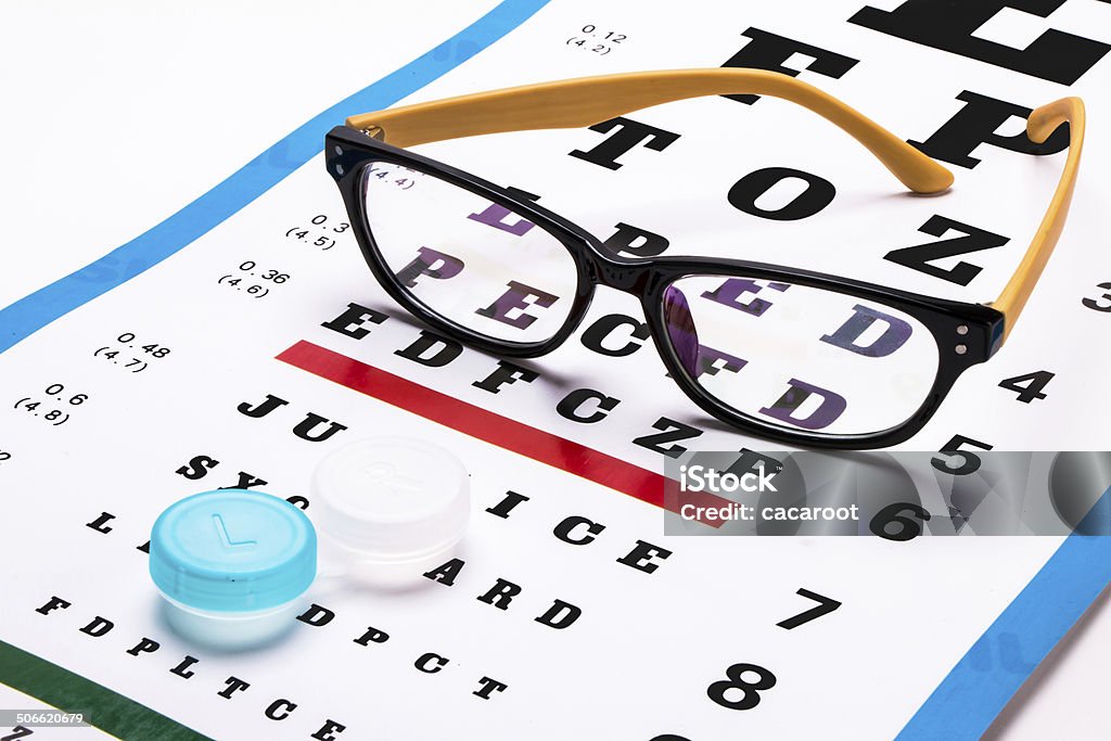 Óculos e Exame de Vista - Foto de stock de Acessório ocular royalty-free