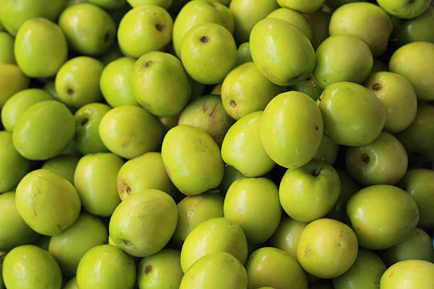 istock Green apples in the market 506622667
