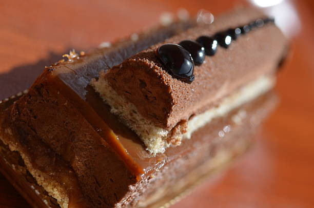 Torta al cioccolato - foto stock