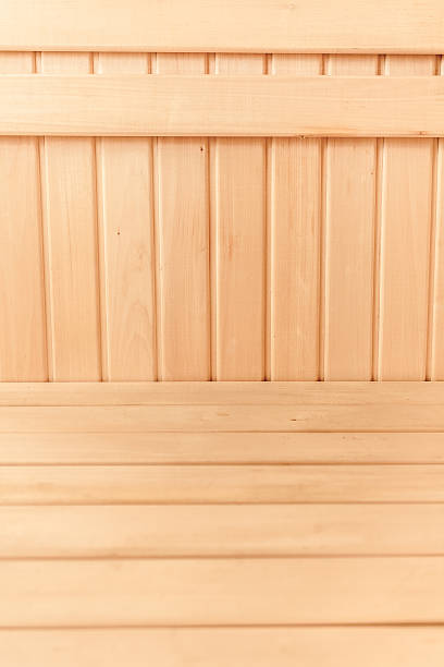 istock Fresh wooden planks on wall and floor 506625353