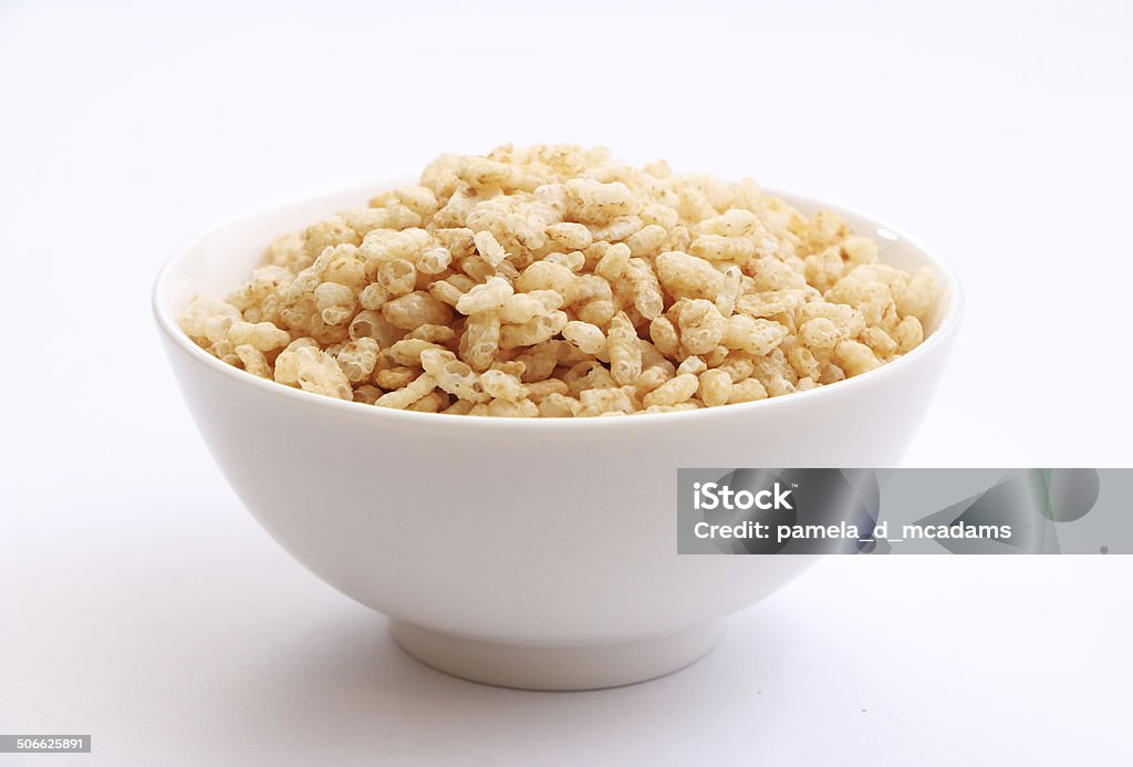 Crispy Rice Cereal 1 Start your morning with a giant bowl of crispy rice cereal. Breakfast Cereal Stock Photo