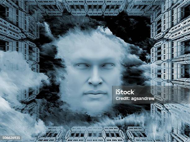 Schemat Umysłu - zdjęcia stockowe i więcej obrazów Chmura - Chmura, Choroba umysłowa, Cyborg