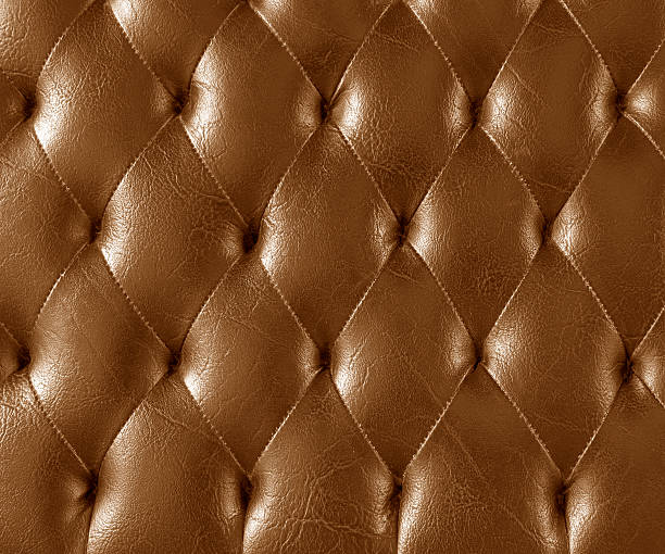 istock Sepia of genuine leather upholstery 506627901