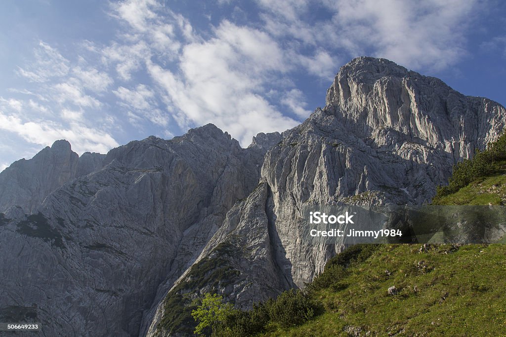 Hiking in Austria Hiking in Austria, Wilder Kaiser Mountains Animal Tamer Stock Photo