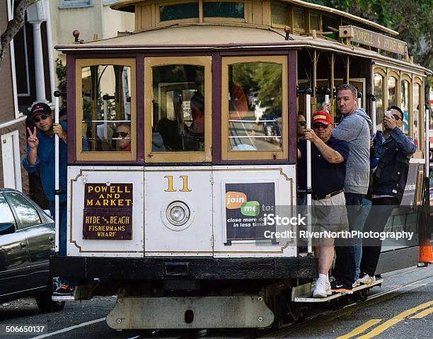 Cena De Rua De San Francisco - Fotografias de stock e mais imagens de Admirar a Vista - Admirar a Vista, Ao Ar Livre, Califórnia