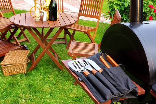 istock Summer Picnic in the Backyard 506651121