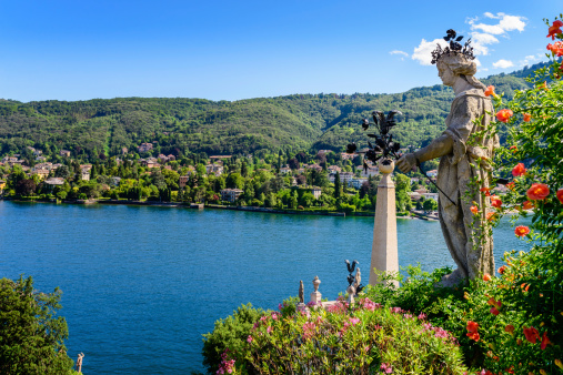 Isola Bella is located in the middle of Lake Maggiore you can get with liners or private just 5 minutes off the town of Stresa.  The island owes its fame to the Borromeo family who built a magnificent palace with a beautiful garden.