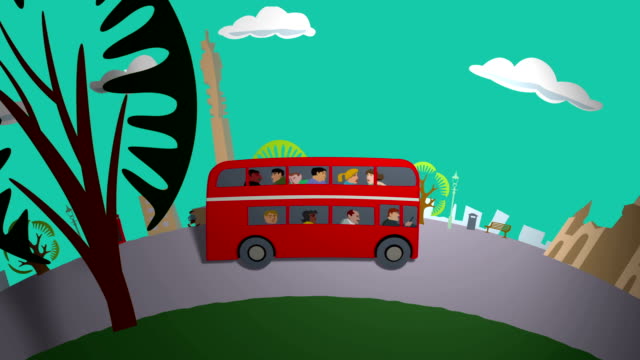571 Bus Cartoon Stock Videos and Royalty-Free Footage - iStock | Yellow bus  cartoon, Transit bus cartoon, School bus cartoon