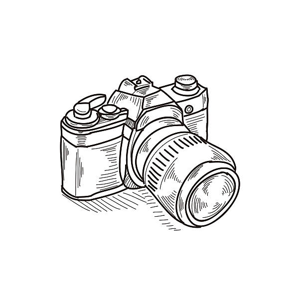kamery - ding stock illustrations