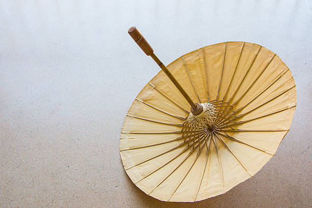 istock Wooden umbrella turn face up 506662100