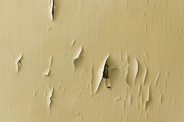 istock cracked paint on the wood walls 506662222
