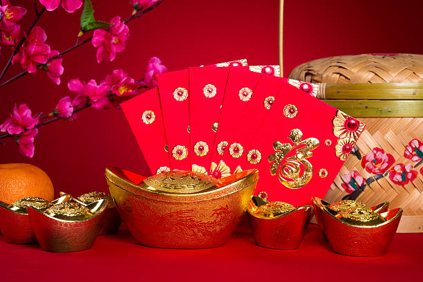 istock chinese new year decorations,generic chinese character symbolize 506663536