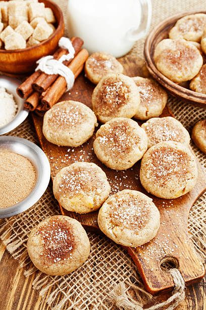 istock Homemade  oatmeal cookies with cinnamon 506664956