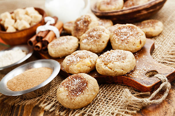 istock Homemade  oatmeal cookies with cinnamon 506664978