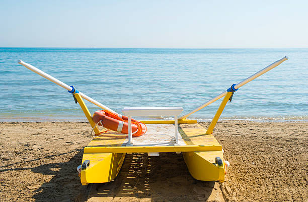 istock Lifeboat on the beach 506665485