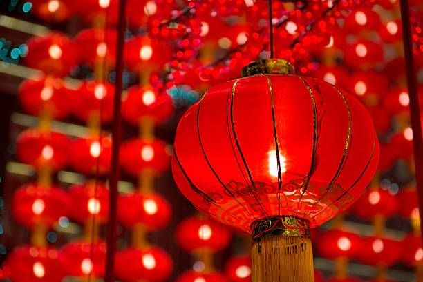 istock Chinese lanterns during new year festival 506665500