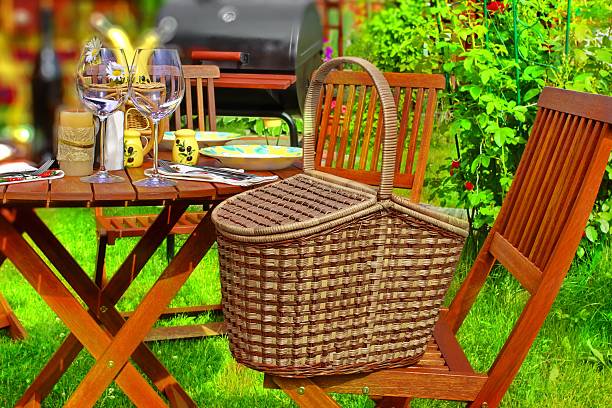 Summer Party or Picnic Scene