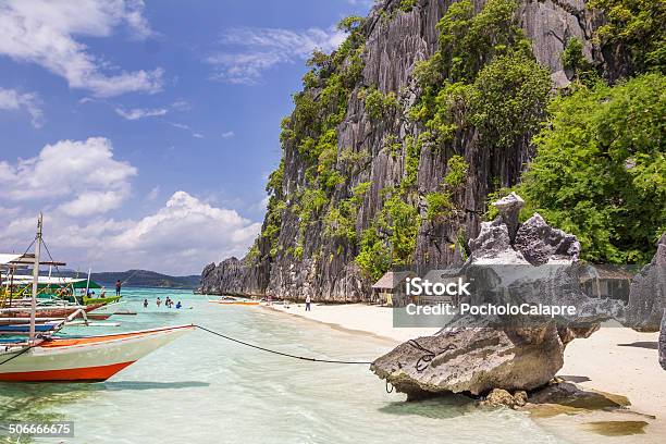 Coron Palawan Praia Filipinas - Fotografias de stock e mais imagens de Alto-Contraste - Alto-Contraste, Ao Ar Livre, Arquipélago