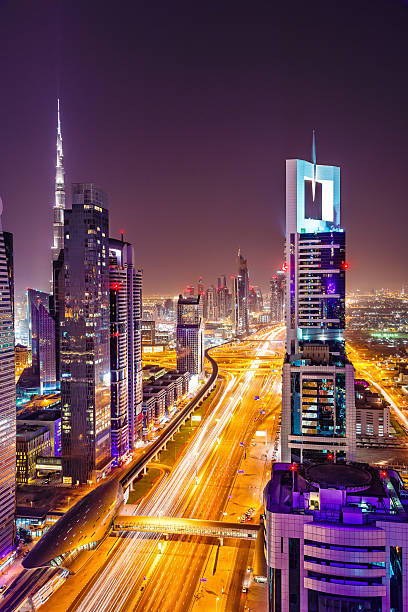 istock Dubai by night, United Arab Emirates 506667381
