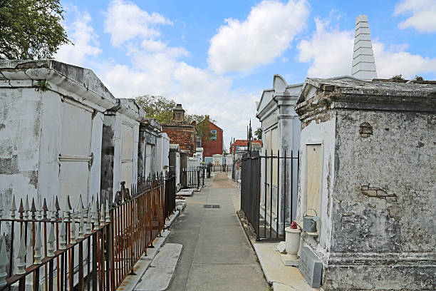 St louis Cemetery no. 1 stock photo