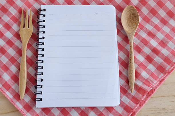 istock blank book with wooden spoon 506671685