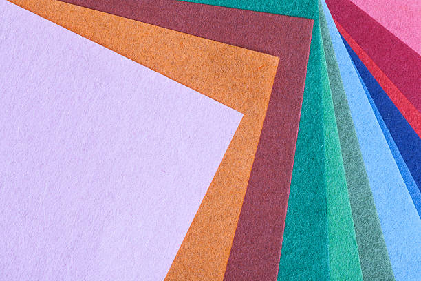 istock Abstract colorful origami paper pattern texture stacked 506674070