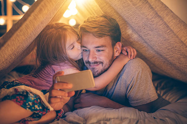 istock Selfie with my little girl 506674426