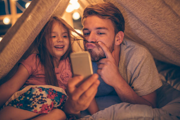 istock Selfie with my little girl 506675510