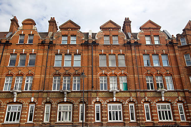 Street in a residential area of Hampstead, London