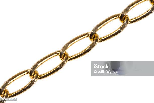 Gold Chain Stock Photo - Download Image Now - Antique, Bracelet, Brass