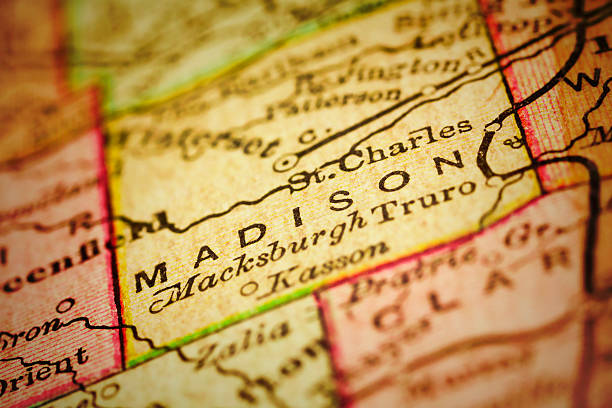 istock Madison | Iowa County maps 506699602