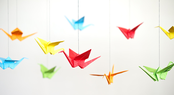 origami aves photo
