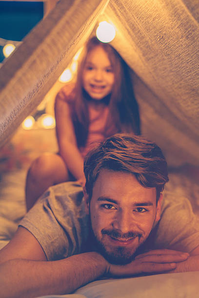 istock Father and daughter enjoying at home. 506701756