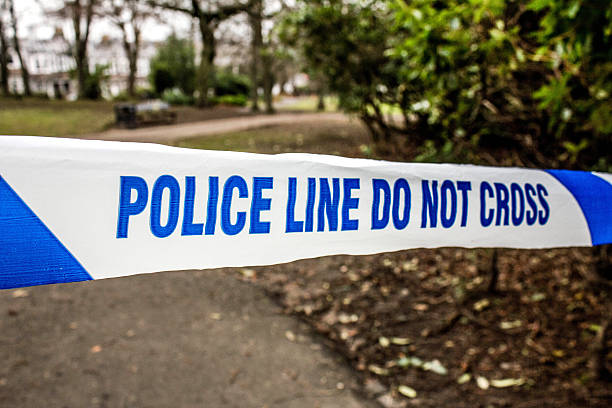istock Police Tape Evidence 506701816