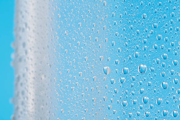 istock Ice cold  Water glass   Covered with water drops  condensation 506704166